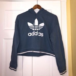Adidas Cropped Hoodie